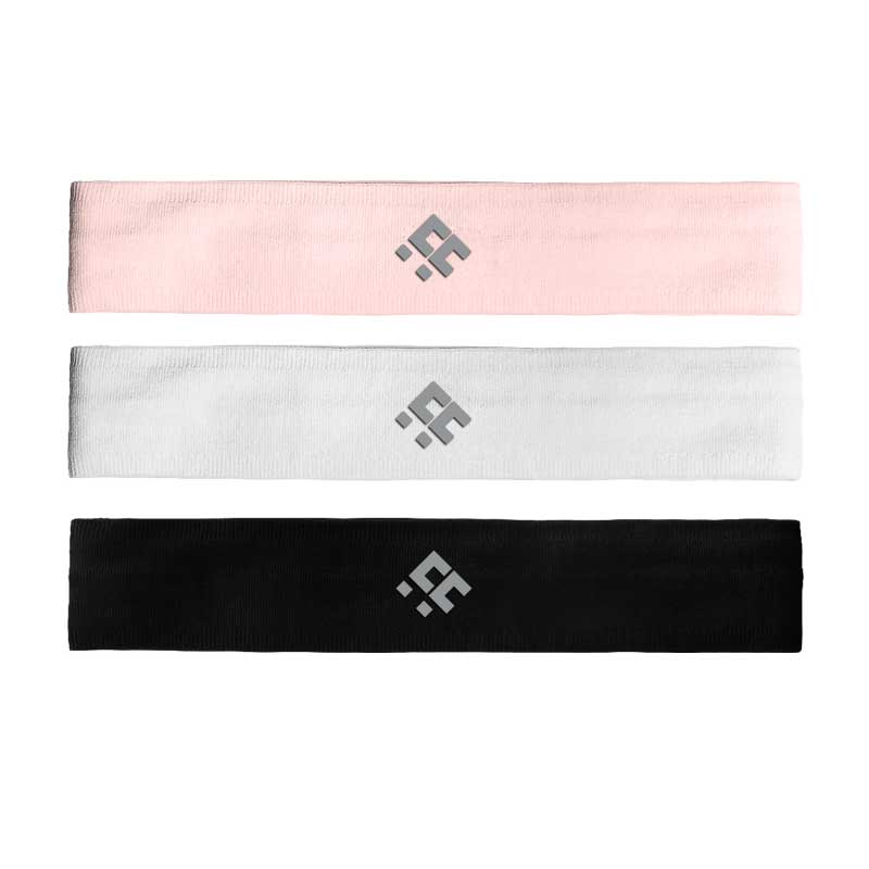 CACTUS FITNESS Stylish soft comfortable headband sweat band for women and men workout sport running fitness biking Yoga Sport