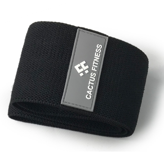 Non-slip SUPER advanced power and elastic resistance loop for exercising hips, thighs and squats