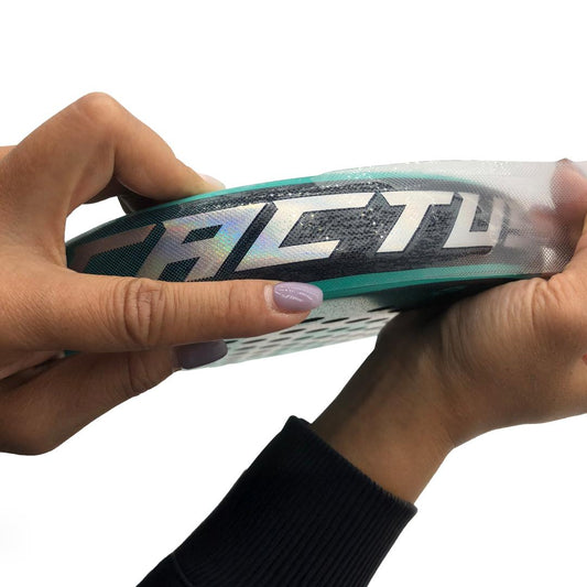 Padel rackets transparent protector