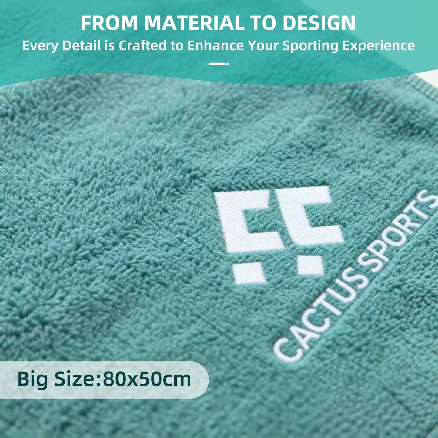 Micro fiber sport towel great sweat-absorbent quick dry extra soft for gym, all sort of sports and tournament gifts