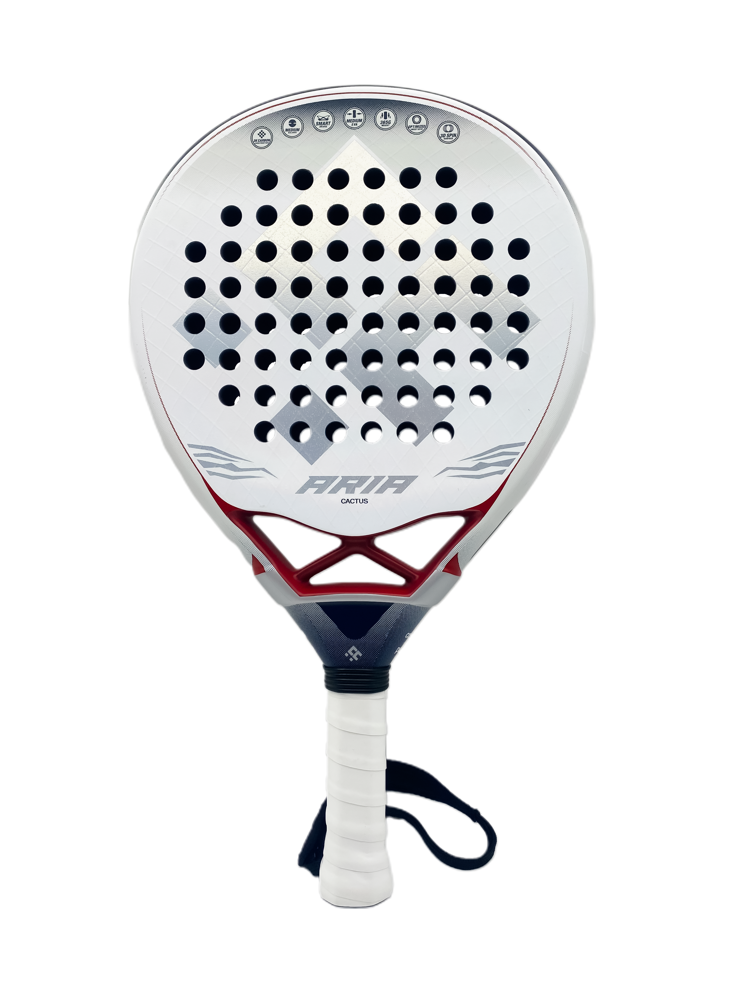 Padel Racket Legend Legend Series Aria Control, Power&Spin balanced Padel Racket for Inter ...